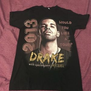 Drake shirt 2013 Tour merch
